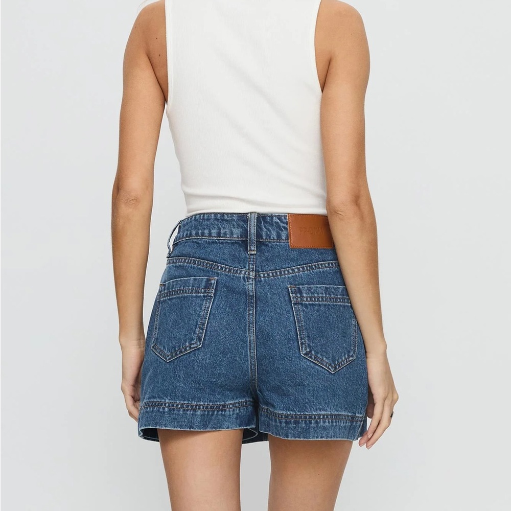 Princess Polly Blue Denim Mini Skirt - Picture 2 of 7
